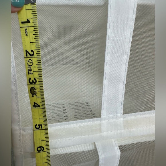 Set of 4 White Storage Bins collapsible lightweight - Picture 3 of 9